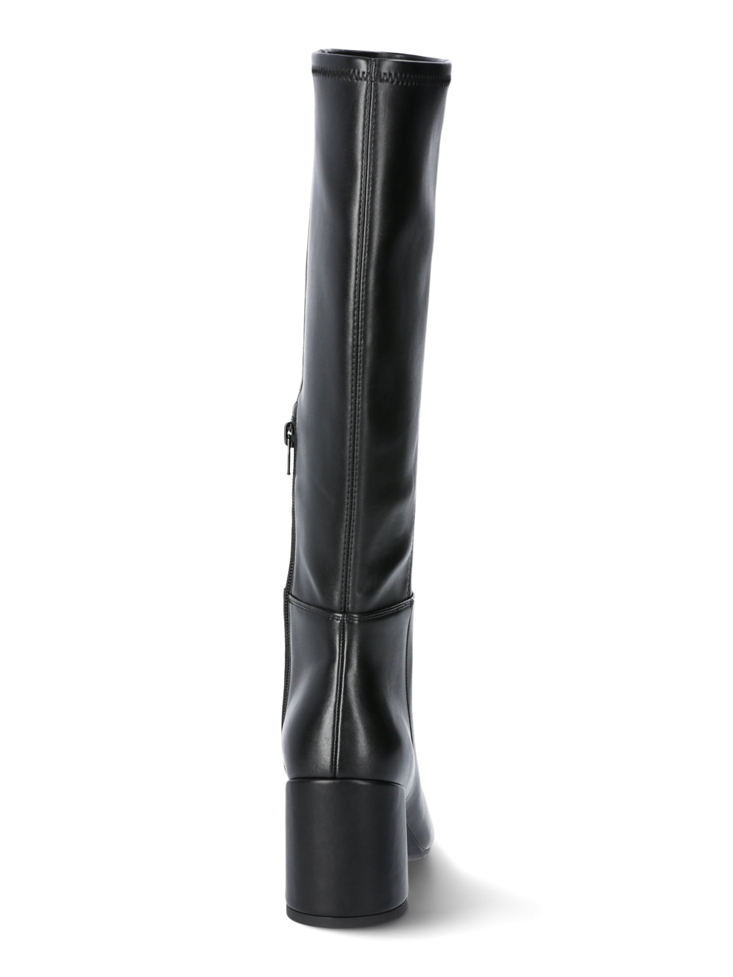 Madden NYC Women's Tall Block Heel Dress Boot