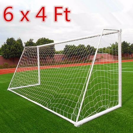 1/2PCS Football Soccer Goal Post Net for Football Soccer Sport Training Practise 6x4FT (Net (Best Soccer Goals Ever)