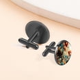 thumbnail image 6 of Elephant Men's Stainless Steel Cufflinks Set for Dress Shirts - Versatile Style for Every Occasion, 6 of 6