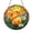 Acrylic 3.5 Inch, variant on Spring Chick Stained Glass Suncatcher, Cute Baby Bird Window Hanging Decor, Floral Decorative Glass Style Art Panel for Bright Seasonal Home Gift