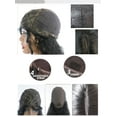 thumbnail image 6 of Black 26 Inch Kinky Curly Machine Wig With Bangs for Black Women High Temperature Fiber Cosplay Glueless Daily Use Wig, 6 of 6