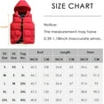 thumbnail image 5 of Men's Quilted Winter Vest Outdoor Removable Hooded Padded Puffer Vest, 5 of 5