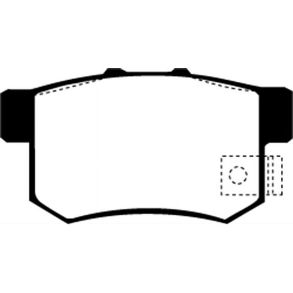 UD536/ EBC OE Brake Pads Fits select: 2002-2004 HONDA CR-V, 2006 ACURA 3.2TL