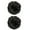 Natural Black-Thin Style, variant on 2pcs Hair Bun Updo Hairpiece Wavy Curly Messy Donut Chignons Hair Piece Wig Hairpiece Scrunchie Bun Up Do | Ponytail Extensions