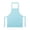 Blue, variant on UNIWELL Kids Apron for 1.2-1.5m Boys Girls, Adjustable Neck Strap Children Kitchen Cooking Apron with Pocket for Baking Painting Art