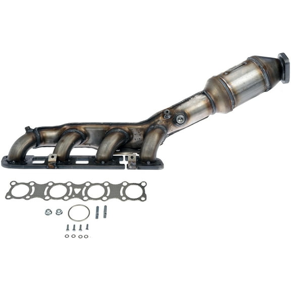 Dorman 674-301 Passenger Side Catalytic Converter with Integrated Exhaust Manifold for Specific Infiniti Models, Natural