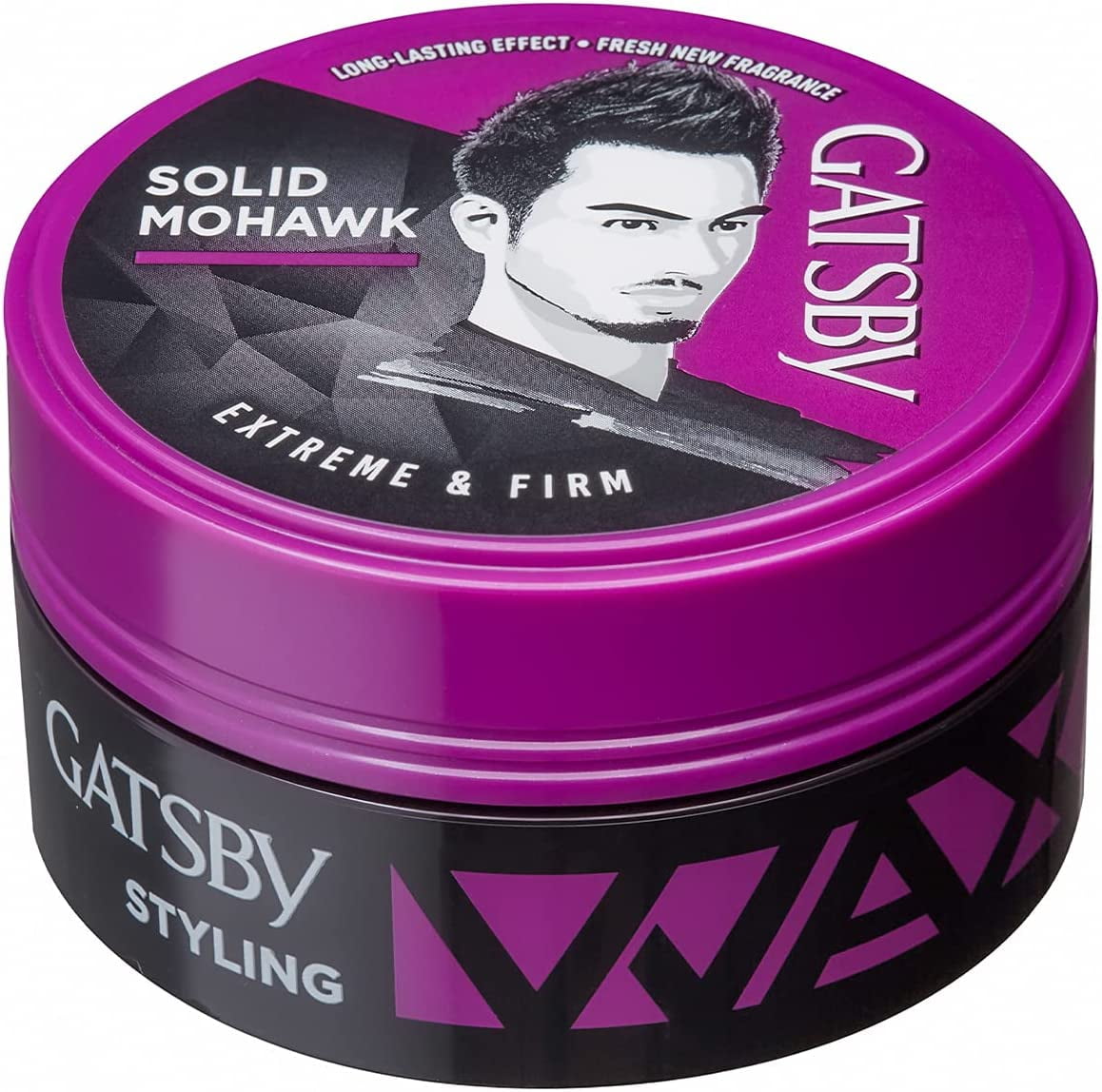 Gatsby Hair Styling Wax Mohawk Firmed Extreme & Firm - 75g 