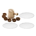 thumbnail image 2 of Tetera de cerámica con juego de tazas y bote para hervir agua, tetera tradicional china, teteras para cocina, regalos del Día de San Valentín ,, 2 of 8