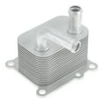 thumbnail image 1 of Enfriador de Aceite del Motor Unique Bargains para Ford Focus 1999-2005 Enfriador de Aceite de Transmisión No. 2M5Q6B624BC Aleación de Aluminio Tono Plateado 1 Pcs, 1 of 6