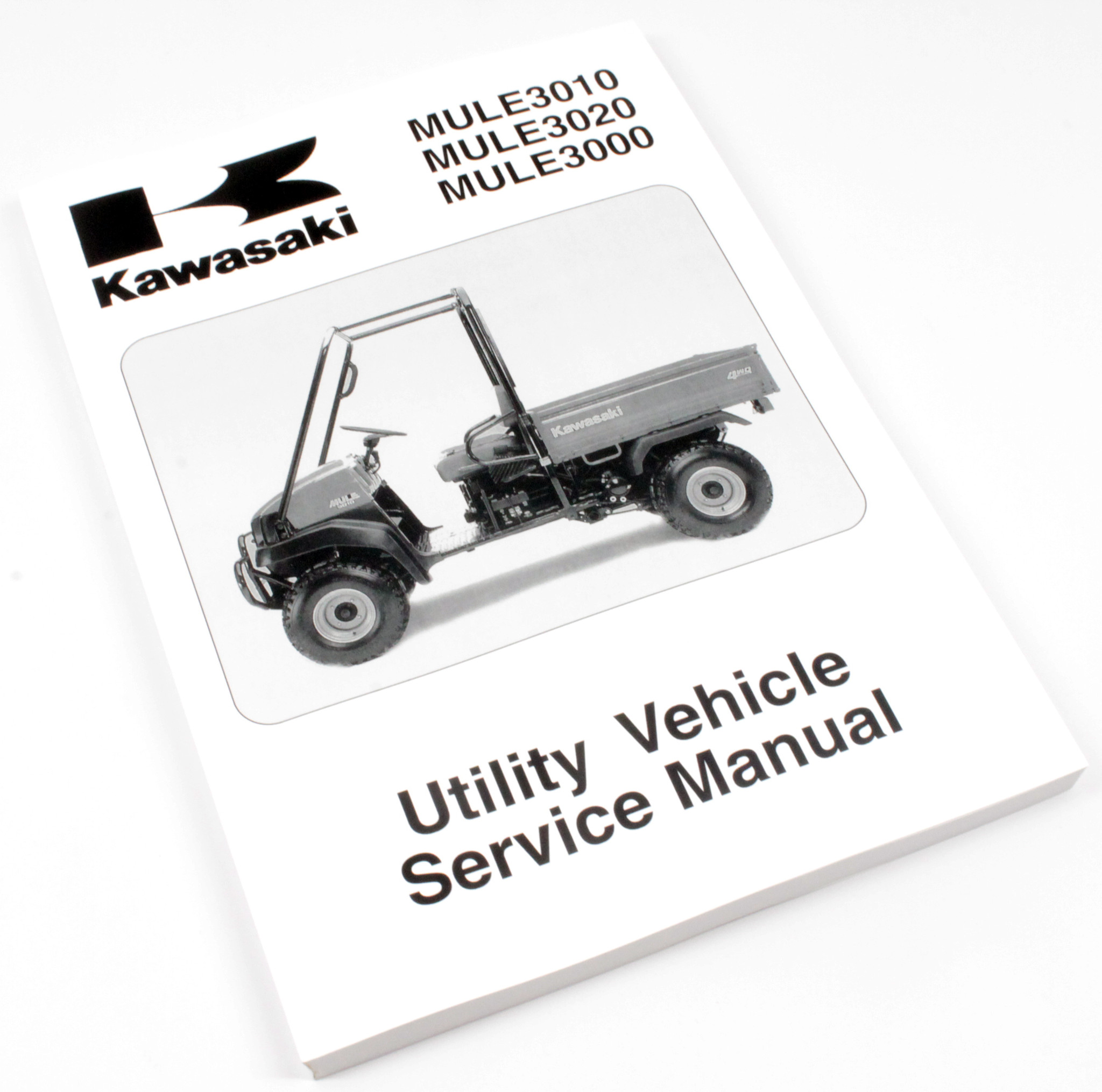 Kawasaki 2001-2008 Mule 3000 3010 3020 Service Shop Repair Manual  99924-1262-