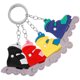 thumbnail image 2 of GOOHOCHY 4 llaveros de patines con dijes, colgantes decorativos de PVC., 2 of 7