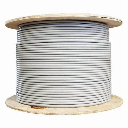 CableWholesale Bulk Shielded Foil Twisted Pair Cat6a Ethernet Cable  Stranded  Spool  Gray - 1000 ft. price history on PriceWatchPro