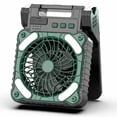 thumbnail image 1 of Ventilador de escritorio plegable solar Ventilador personal recargable por USB para actividades al aire libre, 1 of 8