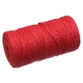 thumbnail image 1 of simhoa Natural Jute Rope Jute Burlap Twine String Rope Cord DIY Photo Wall Decor Red, 1 of 8