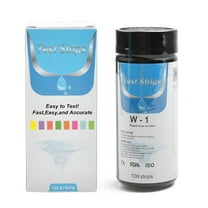 GJX 100Pcs Water Total Hardness Test Strips Quick and Easy Testing Kit 0-425 PPM