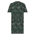 thumbnail image 5 of QUNYINEY Midi Women Dresses Summer Plus Size Short Sleeve Hawaiian Beach A Line Dress V-Neck Loose Fit Vacation with Pockets Dresses, 5 of 8