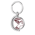 thumbnail image 1 of Egypte Totem Côté Portrait Fresque Rotation Porte-Clés Porte-Clés en Métal, 1 of 2