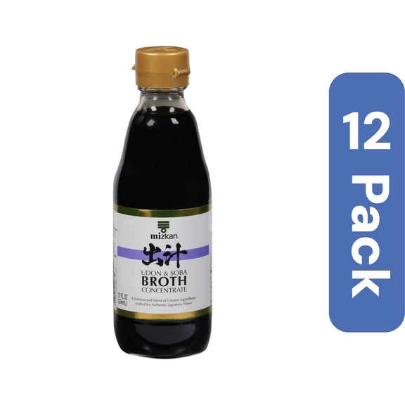 Mizkan Broth Udon Soba Concentrate 12 oz (Pack of 12)