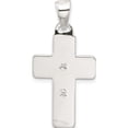 thumbnail image 3 of Sterling Silver Polished Crucifix Cross Pendant (Width 17.45) (Length 28.91) - Jbsp, 3 of 5