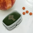 thumbnail image 2 of Celtic Christian Cross Irish Ireland Rectangle Pill Case Trinket Gift Box, 2 of 3
