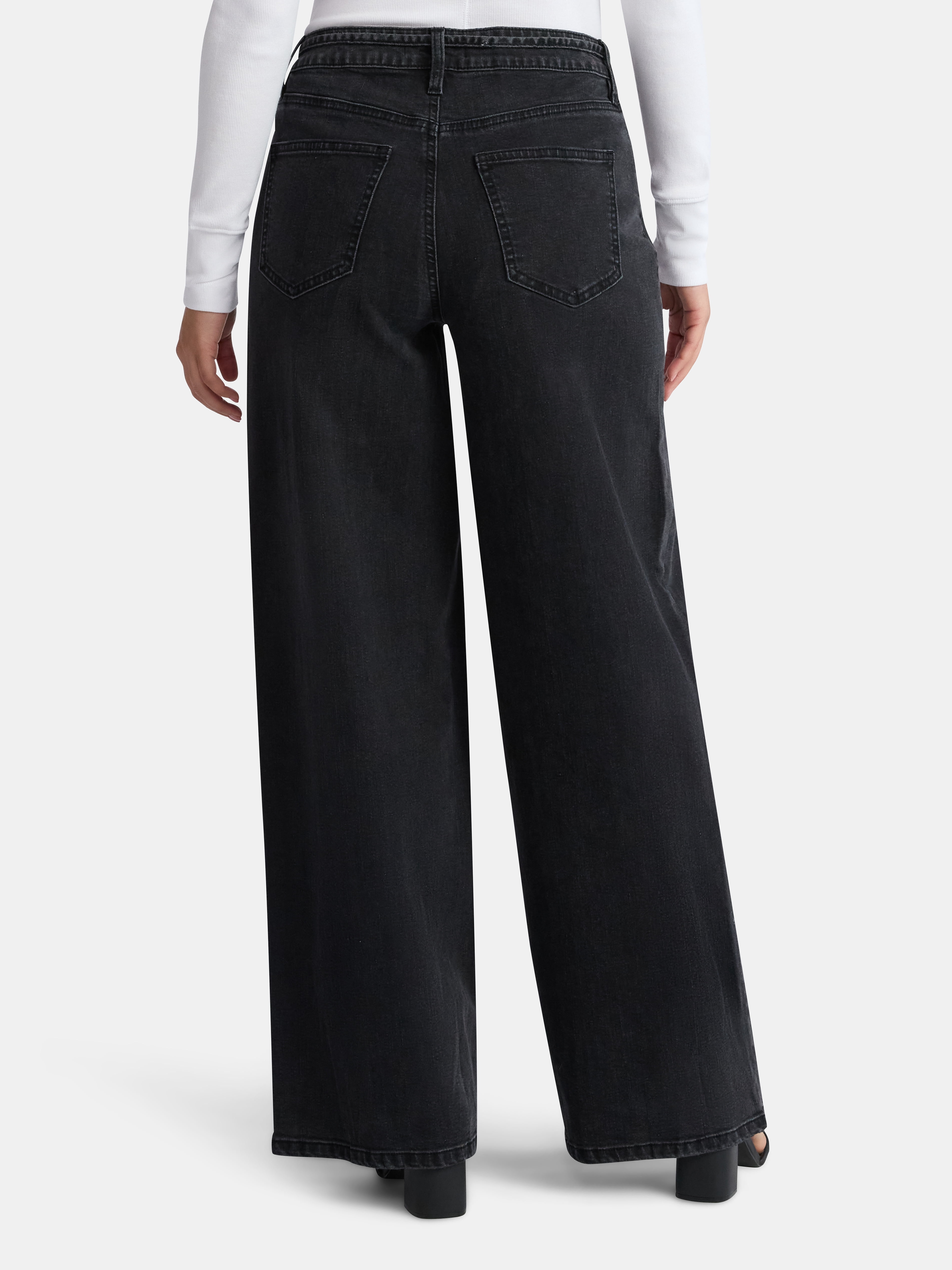 Madden NYC Women's Tie Belt Jeans, 32" Inseam, Sizes 00-18