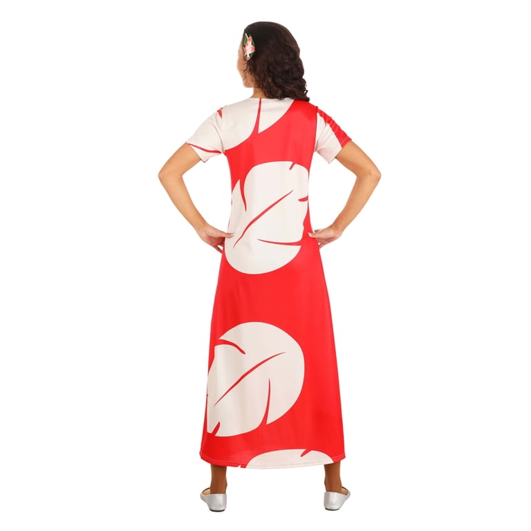 HalloweenCostumes.com X Large Women Adult Deluxe Disney Lilo Costume, Red