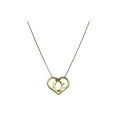 thumbnail image 3 of DMM Women's Two-Tone God's Heart Pendant & 18" Necklace Set, 12 PC Wholesale Lot, 3 of 3