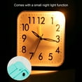 thumbnail image 3 of DESIGNICE 2026 New Non Ticking Alarm Clock Battery Powered Silent Bedside Clock Night Light Easy to Read Loud Enough Travel Clock for Heavy Sleepers Kids Elderly, 3 of 6