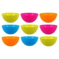 thumbnail image 1 of MasteelfCA 10pcs Unbreakable Plastic Bowl Lightweight Soup Bowl Noodle Bowl Tableware, 1 of 8