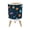 Color 4, variant on Small Trash Can with Lid Seamless watercolor floral pink flowers green leaves 1.8 Gallon Dog Proof Trash Can Round Garbage Can Waste Bin Wastebasket for Bathroom Bedroom Living Room