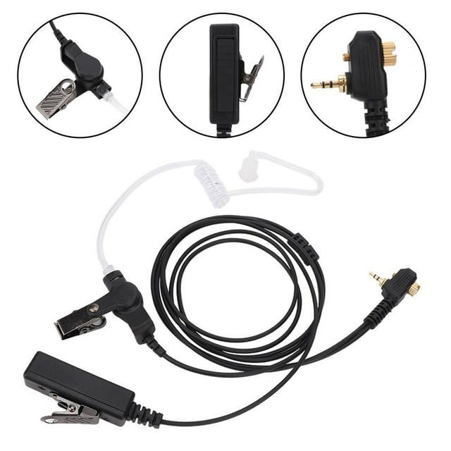 Tube Earphone Convenient To Use 1-pin Spiral Plug Excellent Sound Quality Sensitive PTT Earphone Mth650 For Mth600