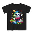 thumbnail image 4 of Back to School Shirt for Boys Short Sleeve Cartoon Prints T Shirts Crewneck Kids Clothes 1-13 Years, 4 of 4