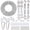 100 FT-1, variant on 3/16" 100 FT PVC Coated Stainless Steel Wire Rope Kit 1