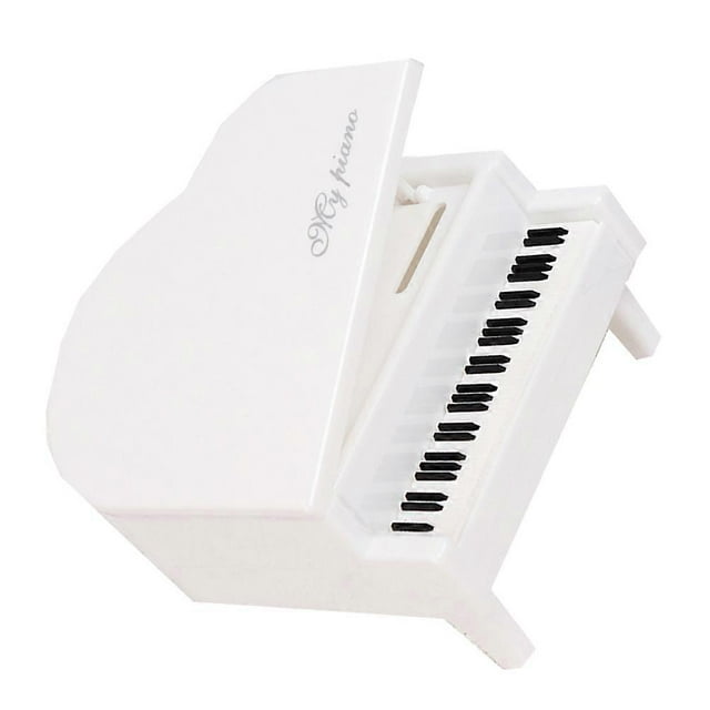 Plastic Piano Adornment Creative Piano Model For Home Decoration Indoor Use 14.2X13.8X9.5Cm 1Pcs