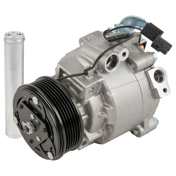 AC Compressor w/ A/C Drier For Mitsubishi Outlander Lancer & Outlander Sport - BuyAutoParts