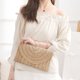 thumbnail image 5 of Bolso cruzado tejido de moda con correa ajustable bolso de viaje para vacaciones cartera tipo sobre de playa de verano para mujeres y niñas, 5 of 6