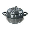 thumbnail image 2 of HomeKingdee Pumpkin Dutch Oven, Cast Iron Shaped Dutch Oven, Pumpkin Dutchs Ovens Pot with Lid, Stew Pot, Baking, Halloween Thanksgiving Decorative Gift, 2 of 6