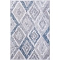 thumbnail image 1 of Dynamic Rugs MO691669115 5 ft. 3 in. x 7 ft. 7 in. Mosaic 1669 Rectangle Contemporary Area Rug - 115 Cream, Grey & Blue, 1 of 1