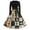 #01Khaki, variant on Long Sleeve Dresses for Women Fall Crew Neck Party Hem Dress Casual Vintage Halloween Printed Swing Dress Blue XL