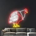 thumbnail image 3 of Handmadetneonsign I Got A Red Dress On Tonight Neon Sign, Chicken Led Sign, Chicken Neon Light, 3 of 5