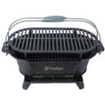 thumbnail image 4 of Portable Cast Iron Grill - Dual-Use Rectangle Hibachi & Tabletop Skillet, Enameled Outdoor Charcoal Grill for Camping/Tailgating, 4 of 13