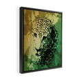 thumbnail image 2 of Society6 African Leopard by Allyson Johnson Framed Art Canvas, 2 of 3