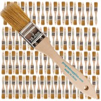 Vermeer Chip Paint Brushes - 96-Pack - 1" Chip Brushes for Paints, Stains, Varnishes, Glues, & Gesso