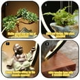thumbnail image 5 of Practisol Buddha Tabletop Water Fountains Indoor Waterfall Fountains Buddha LED Light Ring Backflow Incense Burner Mist Pump Indoor Zen Relaxation for Office, Living Room, or Bedroom, 5 of 7