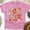 Azalea, variant on Sweet Summer Time T-Shirt for Women, Strawberry Daisy Retro Cottagecore Tee, Maroon, Size L