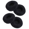 thumbnail image 4 of Almohadillas para la oreja de reemplazo de 4 paquetes, cojines de Terciopelo Suave y Espuma de Espuma, Auriculares para YH100 ATH WS70 ATH WS99 ATH WS77 MDR V55 MDR V500DJ, 4 of 7