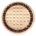 thumbnail image 4 of Juego de solitario de madera Gothink Solid Wood con 33 canicas, 4 of 9