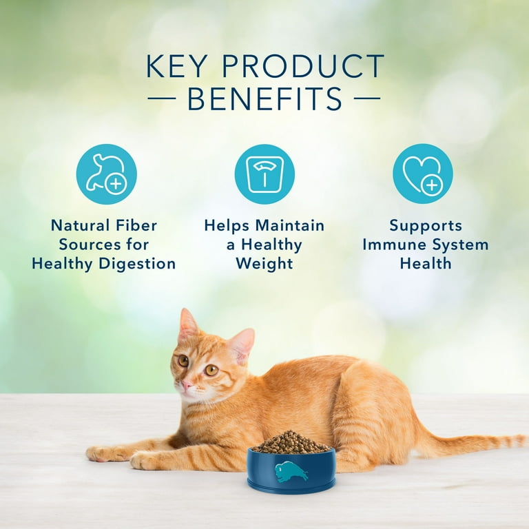 Blue buffalo cat food ash cheap content