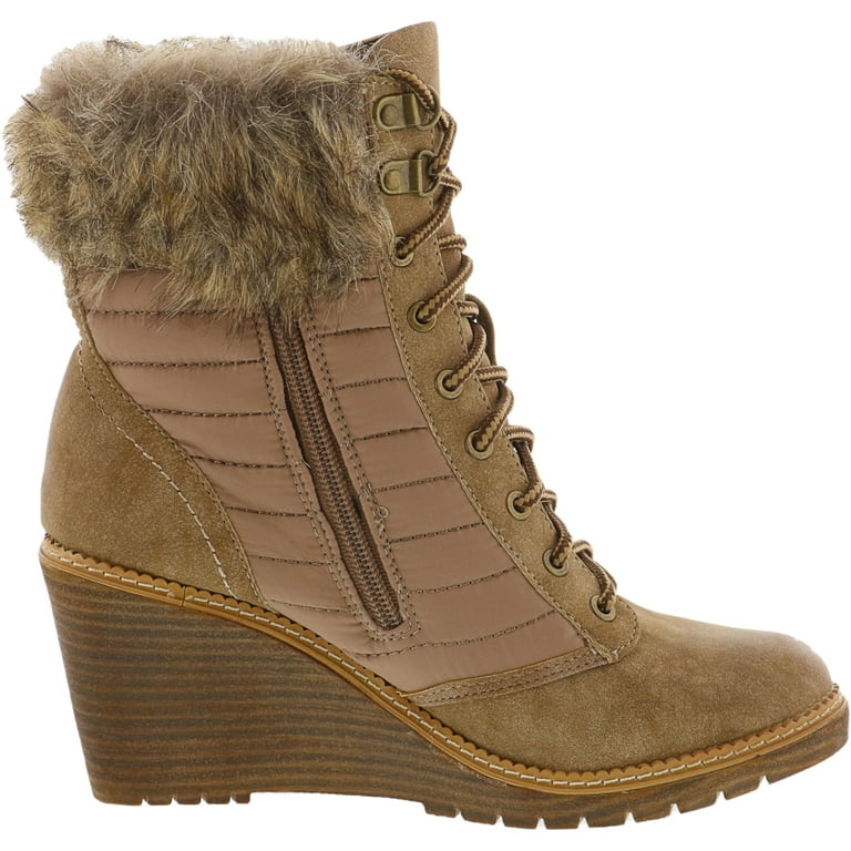 Zigi Soho Women's Ames Taupe High-Top Boot - 7M - Walmart.com