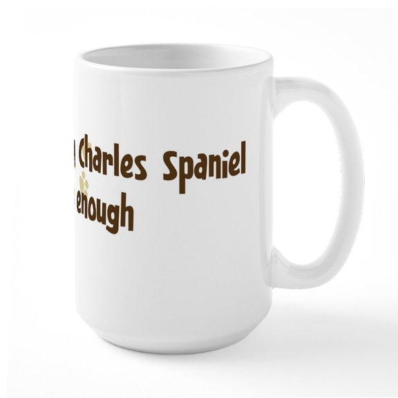 CafePress - Cavalier_King_Charles_Spaniel Mugs - 15 oz Ceramic Large White Novelty Mug